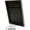 S46HF7 Деревянная рамка серого цвета с волнистой поверхностью 20x25 см