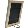 S46KF7 Деревянная рамка серого цвета с перламутровой отделкой 24x30 см