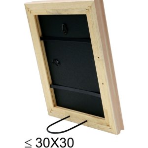 S46LF3 Рамка для картини бежева розписна в сільському стилі 40x50 см