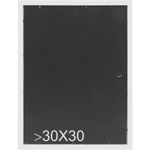 S46MF2 Черная деревянная рама с обветренной отделкой 20x25 см