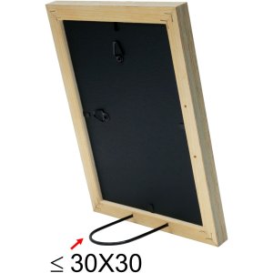 S46MF8 Зелена деревяна рамка з вивітрюванням 18x24 см