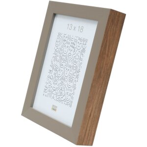 S46PH3 Деревянная рамка бежевого цвета с деревянным кантом 18x24 см