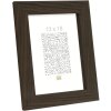 S49BH2 Рамка для картини в кольорі темного дерева 40x40 см