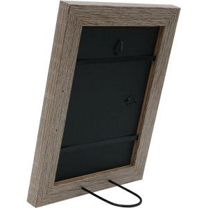 S49BH3 Рамка для фотографий из серого дерева 15x15 см