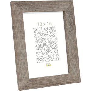 S49BH3 Рамка для картини з сірого дерева 20x28 см