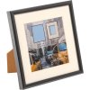Пластикова рамка Goldbuch Puro сіра 15x15 см з паспарту 10x10 см