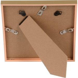 Пластикова рамка Goldbuch Puro 15x15 см золота з паспарту 10x10 см