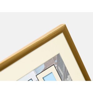 Пластикова рамка Puro 15x20 см золото
