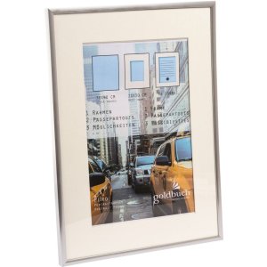 Пластиковая рамка Puro 30x40 см серебристая