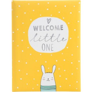Дитячий щоденник Goldbuch Welcome little one жовтий 21x28...