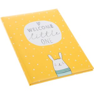 Детский дневник Goldbuch Welcome little one желтый 21x28...