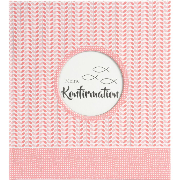 Goldbuch Альбом для конфірмації Dominicus кораловий 23x25 см 44 сторінки