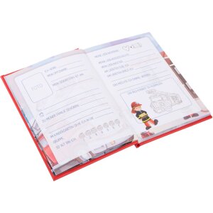 Goldbuch друзі книга пожежної бригади друзі 15x21 см дитячий садок 88 сторінок
