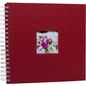 HNFD Альбом на спирали Khari rosso ребристый 24x25 см 50...