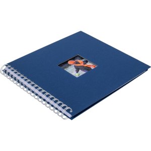 HNFD Альбом на спирали Khari jeans ribbed 24x25 см 50 белых страниц