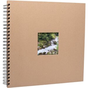 HNFD Спіральний альбом Khari kraft 33x33 см 50 чорних...