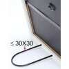 S49BH3 Рамка для картини в кольорі сірого дерева