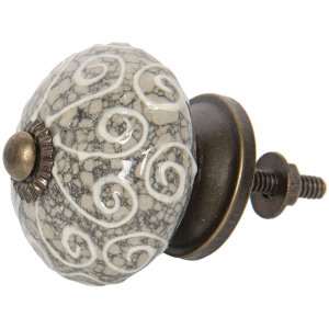 Clayre & Eef 64162 Ручка для дверей Ø 4 см...
