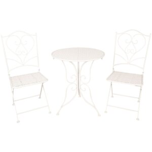 Стіл + 2 стільця Ø 60x70-40x40x92 см - 5Y0637