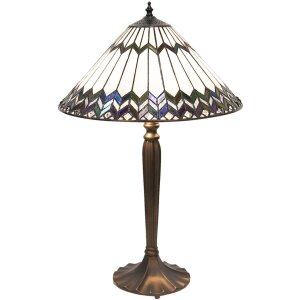 Настольная лампа Tiffany Ø 40x62 см E27-max 2x60 Вт