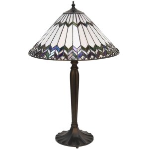 Настольная лампа Tiffany Ø 40x62 см E27-max 2x60 Вт