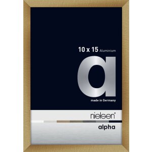 Алюминиевая фоторамка Nielsen Альфа 10x15 см матовый янтарь