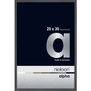Алюминиевая фоторамка Nielsen Альфа 20x30 см темно-серая...