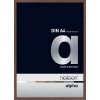 Алюминиевая фоторамка Nielsen Альфа 21x29,7 см венге светлый