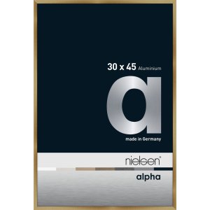 Алюминиевая фоторамка Nielsen Альфа 30x45 см матовый янтарь