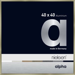 Алюминиевая фоторамка Nielsen Альфа 40x40 см матовая...