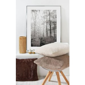 Алюминиевая фоторамка Nielsen Альфа 42x59,4 см анодированная черная глянцевая
