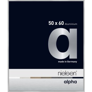 Алюмінієва фоторамка Nielsen Alpha 50x60 см сріблясто-матова