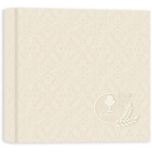 ZEP Фотоальбом до Причастя бежевий 24x24 см 40 білих...
