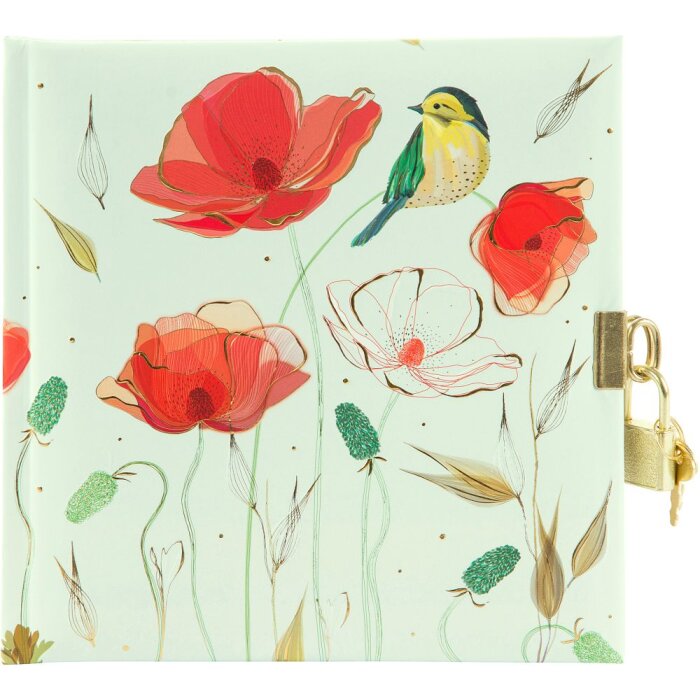 Щоденник Ніжні квіти 16,5x16,5 см