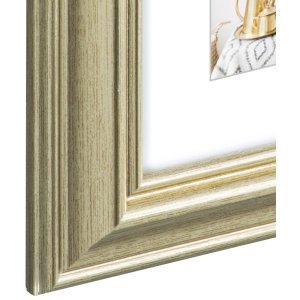 Лобби пластиковая рамка 15x20 см золото