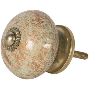 Дверна ручка Ø 4x4 см Clayre & Eef 64480