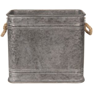 Декоративне залізне відро (2 шт.) 44x26x39 - 38x22x33 см...