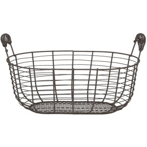 Кошики (2 шт.) 35x19x16 - 30x15x14 см Clayre & Eef 6Y3770
