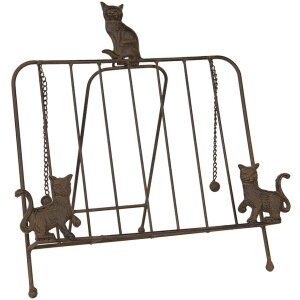 Підставка для книг з котами 38x25x38 см Clayre & Eef...