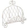 Clayre & Eef W40392W Переплетчик 34x17x35 см белый железный держатель для книг