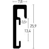 Nielsen алюминиевая фоторамка Alpha TCSC 30x42 см серебристая