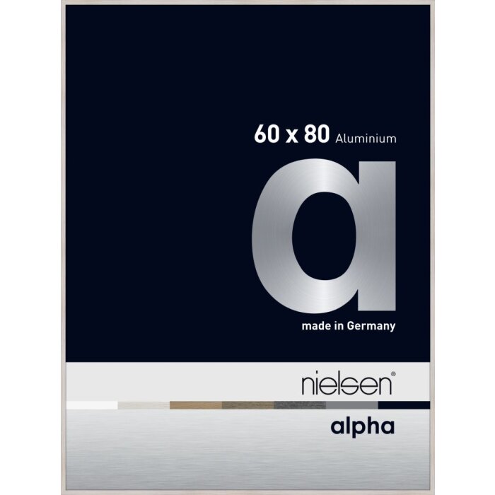 Nielsen алюминиевая фоторамка Alpha TCSC 60x80 см дуб беленый