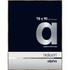 Алюмінієва фоторамка Nielsen Alpha TCSC 70x90 см, матовий бурштин