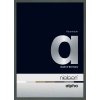 Алюмінієва фоторамка Nielsen Alpha TCSC 30x45 см темно-сіра глянцева