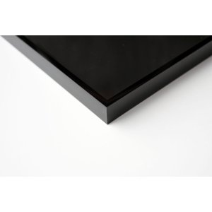 Nielsen алюминиевая фоторамка Alpha TCSC 50x60 см анодированная черная глянцевая
