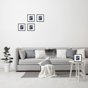Рамка пластикова Henzo Napoli 40x40 см чорна