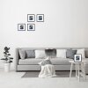 Рамка пластикова Henzo Napoli 40x40 см чорна