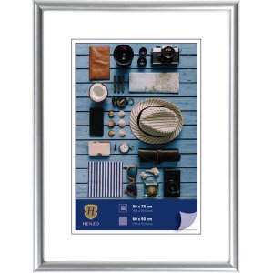 Пластикова рамка Henzo Napoli 60x90 см срібляста