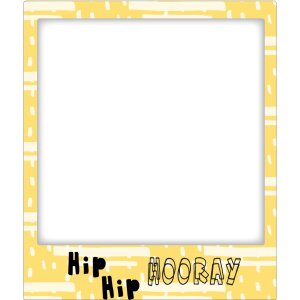 Магнітна рамка Hip Hip HOORAY 10x10 см