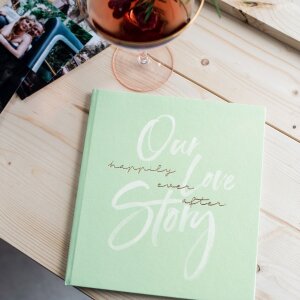 Свадебный дневник Goldbuch Наша история любви 23x25 см 44 иллюстрированные страницы